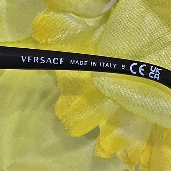 Versace women sunglasses black and gold